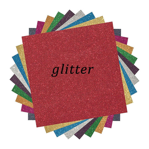 Rich Color Glitter Vinyl